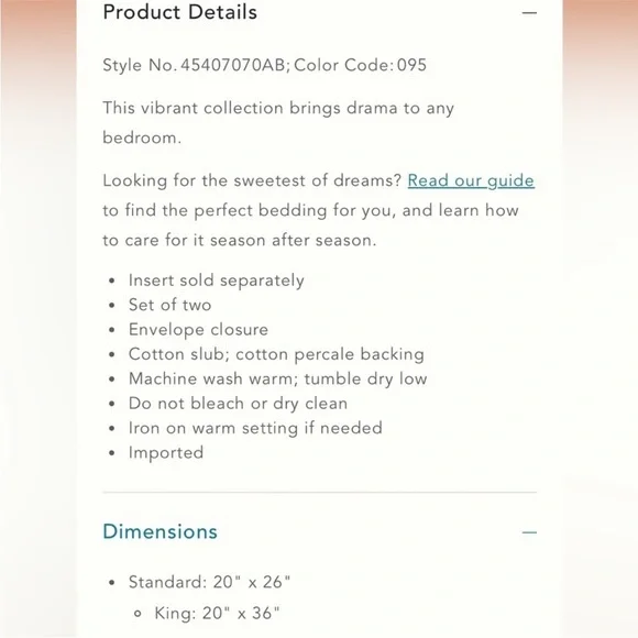 Anthropologie Mahina Set of King Shams NWT - Picture 2 of 8